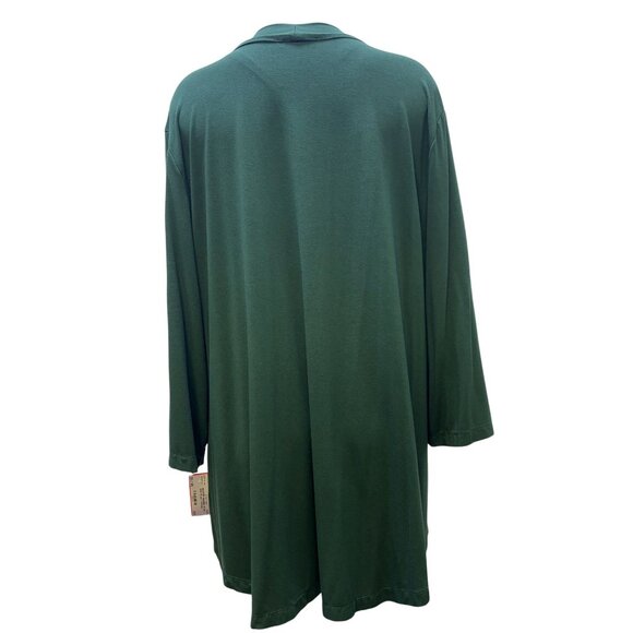 Alembika Long Sleeve Tunic Dark Green 7/L - Picture 2 of 4
